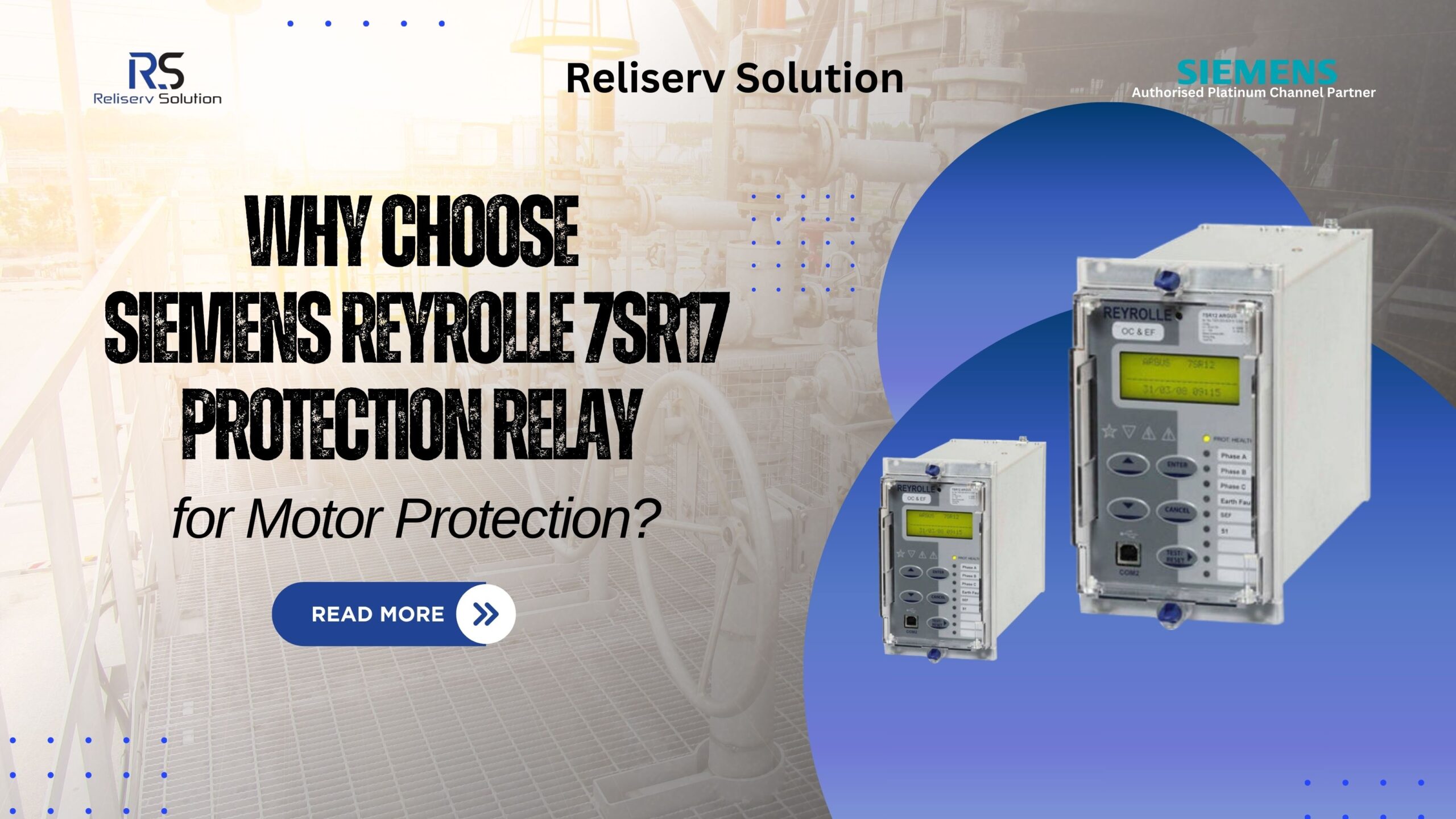 Reyrolle 7SR17 Protection Relay: Helps simplify Control Panels