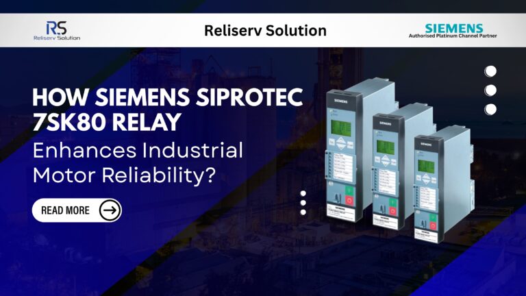 Siemens SIPROTEC 7SK80 Relay