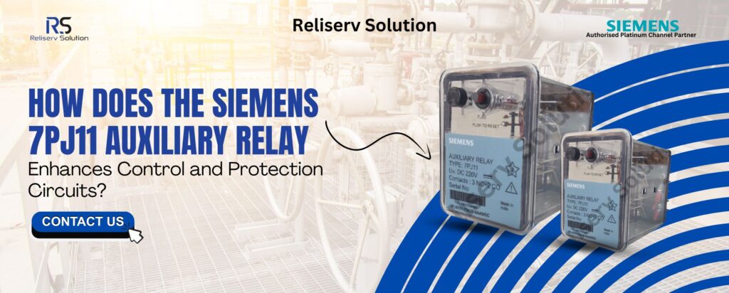 SIEMENS 7PJ11 AUXILIARY RELAY