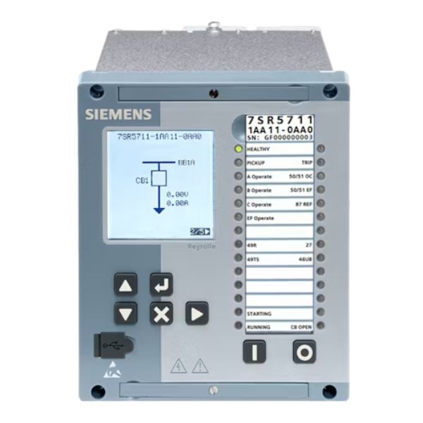 Siemens Reyrolle 5 7SR5711 Motor Protection Numerical Relay Siemens Reyrolle 5 7SR5711 Motor Protection Numerical Relay