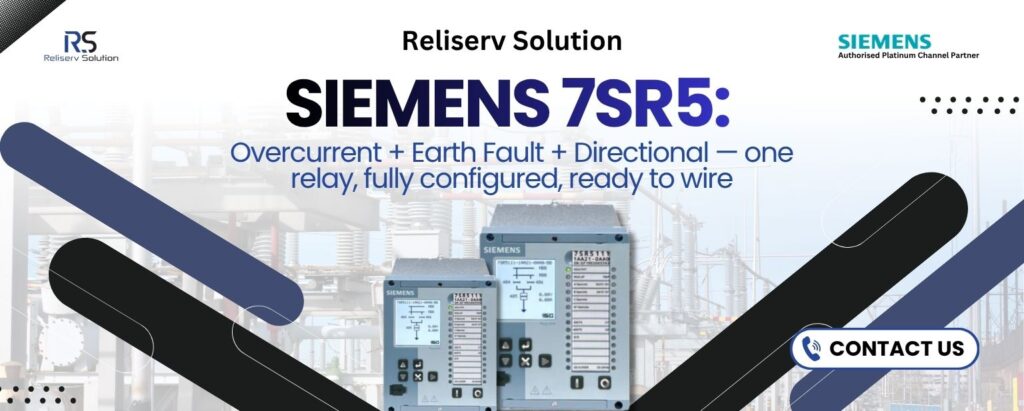 7SR51 Overcurrent Protection Relay