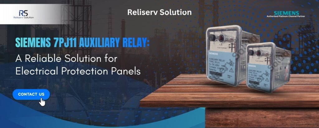 SIEMENS 7PJ11 AUXILIARY RELAY