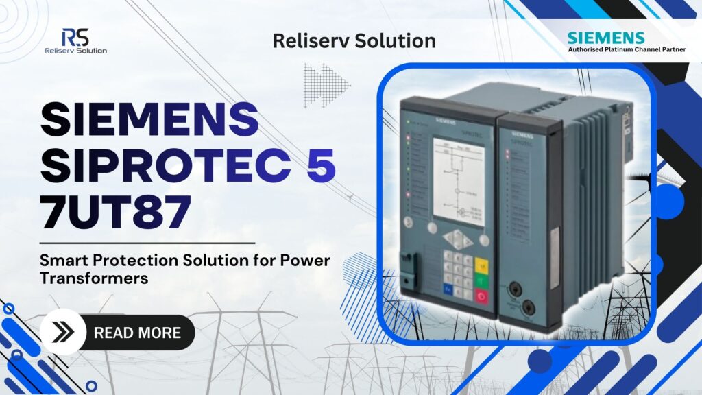 7UT87 Transformer Differential Relay