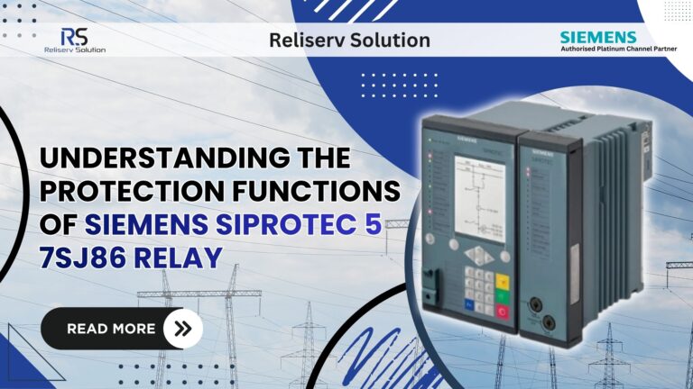 7SJ86 Overcurrent & Feeder Protection