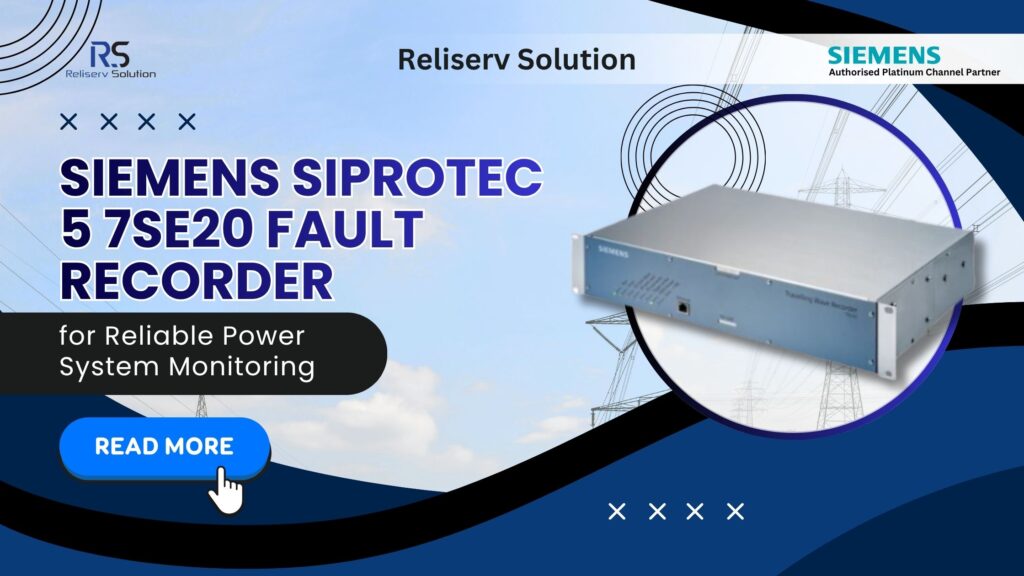 SIPROTEC 7SE20 Fault Recorder