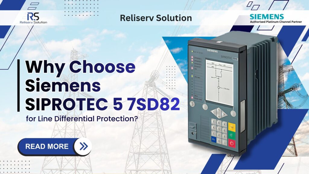 7SD82 Line Differential Protection Relay