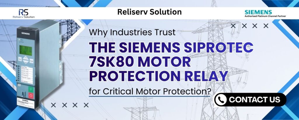 Siemens SIPROTEC 7SK80 Relay