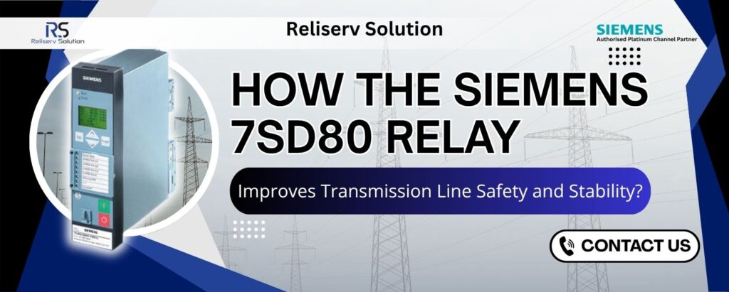 7SD80 Line differential protection