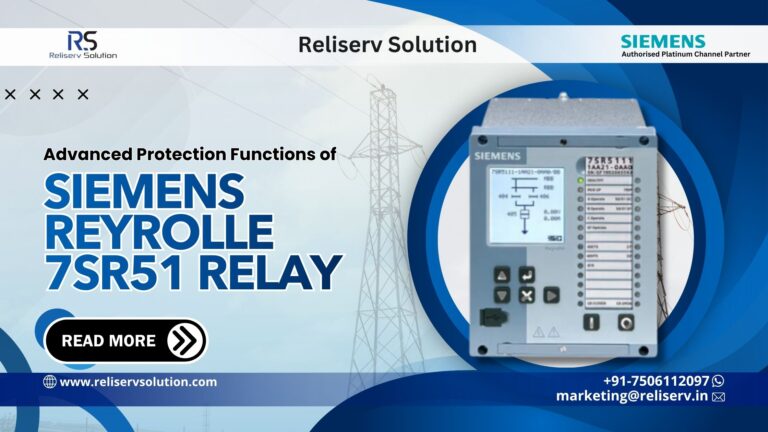 7SR51 Overcurrent Protection Relay